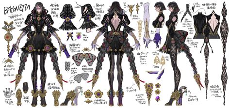 Bayonetta Concept Character Drawing Concept Art Art | Hot Sex Picture