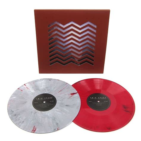 Twin Peaks Limited Event Series Soundtrack 2 X Vinyl Lp Record 180GM Red & Grey – Record Shed ...