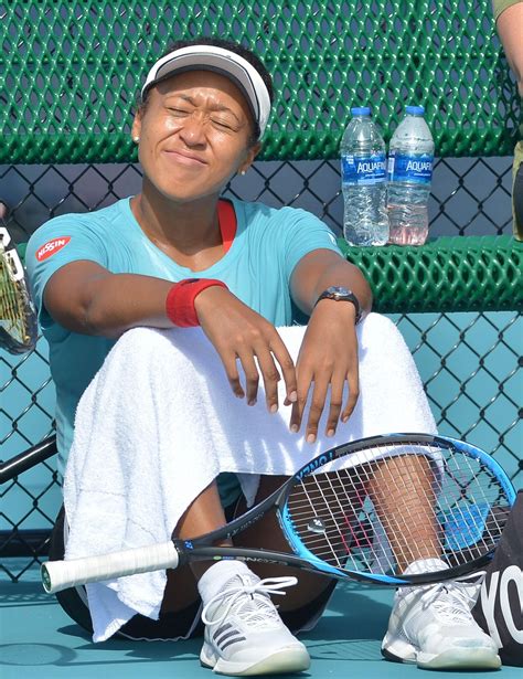 Naomi Osaka – Practises During the Miami Open Tennis Tournament 03/21 ...