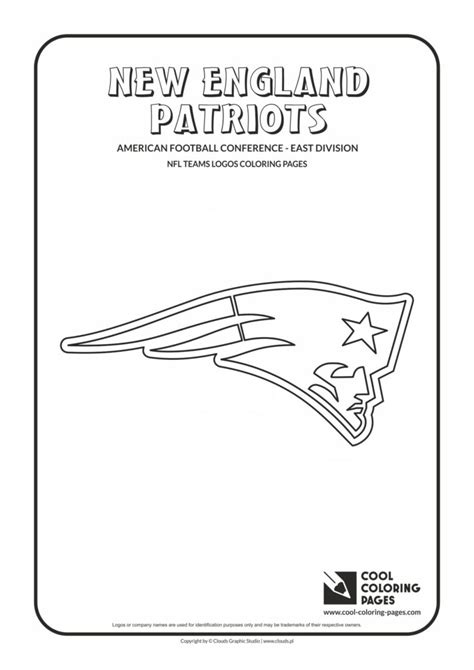 Cool Coloring Pages New England Patriots - NFL American football teams ...