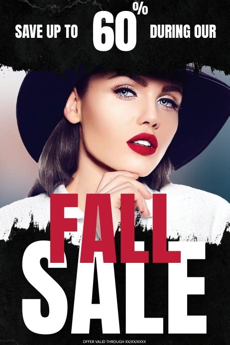 FALL SALE BANNER 4X6 Template | PosterMyWall