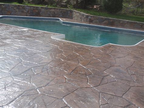 Stamped Concrete Pool Deck Sealer • Bulbs Ideas