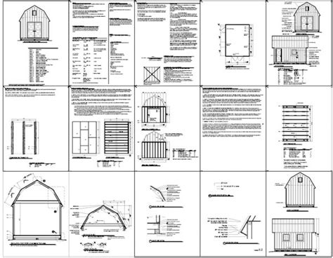 Free Gambrel Shed Plans | Shed Plans Kits