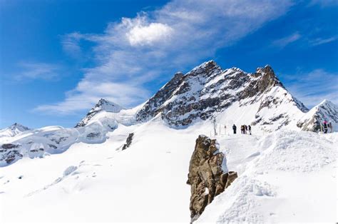 Summit Of Mt Jungfrau - Top Of Europe Stock Photo - Image of amazing ...