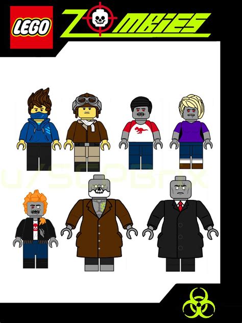 Lego Zombies : r/lego