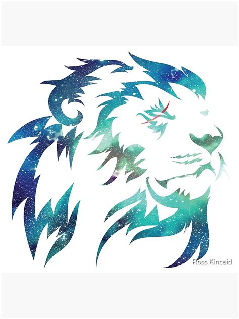 "Space Lion" Art Print for Sale by the-flash | Redbubble