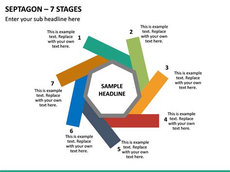 Septagon - 7 Stages PowerPoint Slide