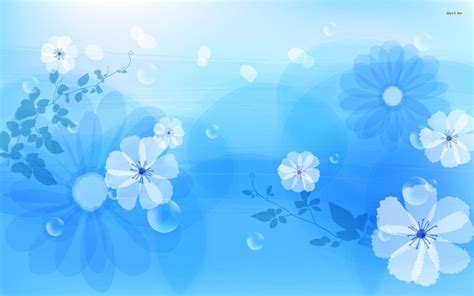 Blue Flowers Wallpapers - Wallpaper Cave