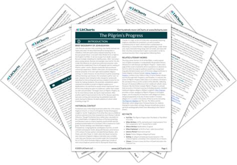 Simple Character Analysis in The Pilgrim’s Progress | LitCharts