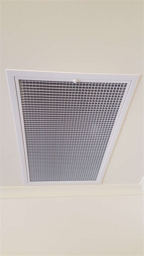 Ceiling metal Hinged powder coated return air grilles with washable filter Residential Daikin ...