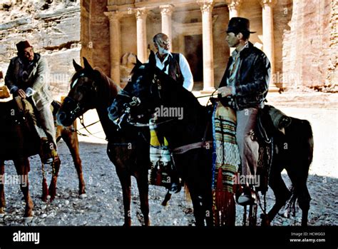 INDIANA JONES & THE LAST CRUSADE, John Rhys-Davies, Sean Connery, Harrison Ford, 1989 Stock ...