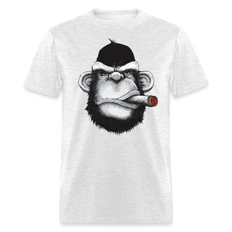 Gorilla Smoking Cigar T-Shirt | Spreadshirt