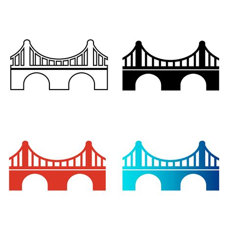 Abstract Bridge Silhouette Illustration 25844245 Vector Art at Vecteezy