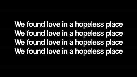 Rihanna We Found Love Lyrics