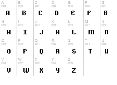 Alpha Beta BRK Font - FontZone.net