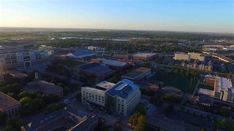 University of Nebraska Lincoln Campus Drone - YouTube