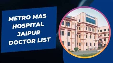 SMS Hospital Jaipur Doctor List - Check All Doctor List