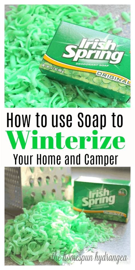 How to Repel Mice with Irish Spring This Winter - The Homespun Hydrangea in 2020 | Irish spring ...