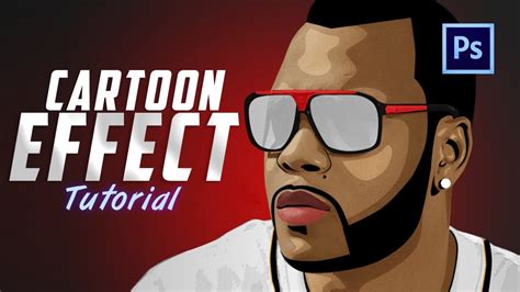 Adobe Photoshop Cartoon effect [ Tutorial ] V.1 - YouTube