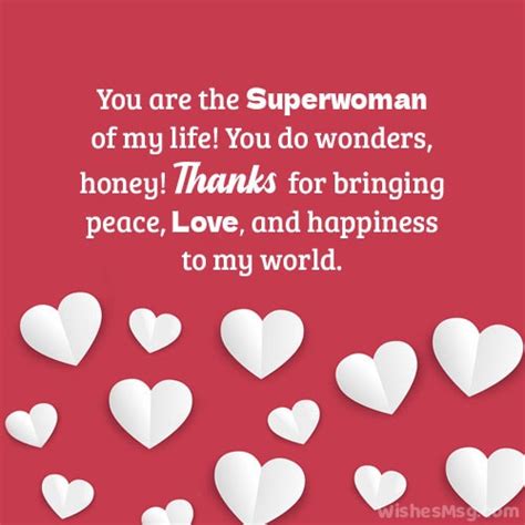 100+ Thank You Messages For Wife - Appreciation Quotes