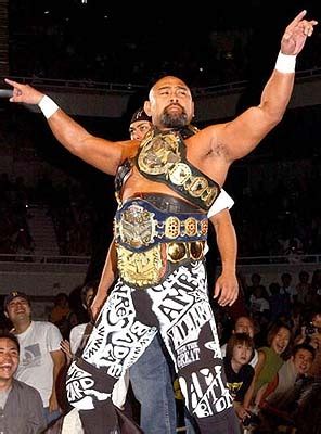 Triple Crown Heavyweight Champion Keiji Mutoh - The Fishbulb Suplex