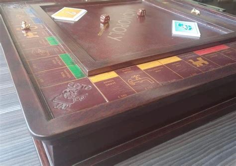 Fully Customisable Monopoly Wooden Board Christmas Gift - Etsy Canada ...