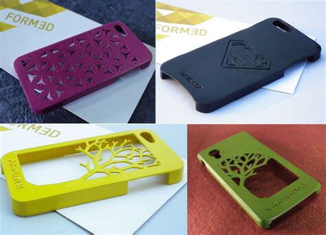 3D Printed Phone Cases for iPhone 5, 6 and 6 Plus! Order yours on www.form3d.in | 3d printed ...