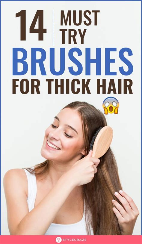 16 MUST TRY Brushes For Thick Hair: Combing your hair with the right ...