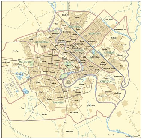 Map of Baghdad | Institute for the Study of War