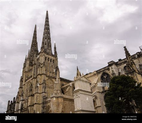 Bordeaux Cathedral architecture and details. France Stock Photo - Alamy