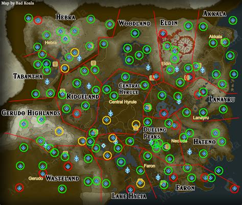 Legend of zelda breath of the wild shrines locations - bxeprimary