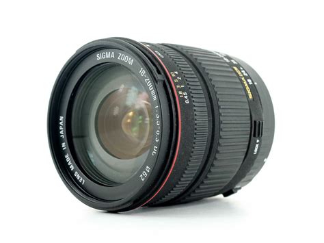 Sigma 18-200mm f/3.5-6.3 DC Canon EF-S Lens - Lenses and Cameras