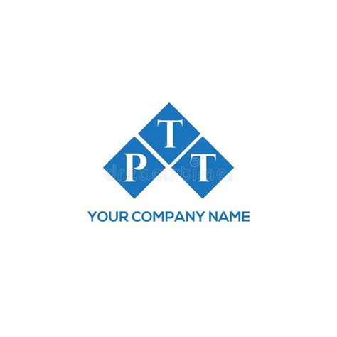 PTT Letter Logo Design on White Background. PTT Creative Initials ...