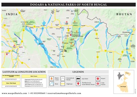 Map Dooars National Parks | PDF