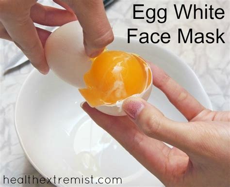 Easy Egg White Face Mask