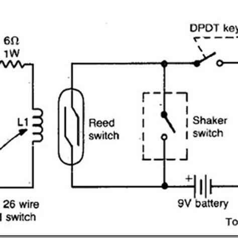 DIY Auto Burglary Alarm Circuit Diagram Using Reed Switch - Simple ...