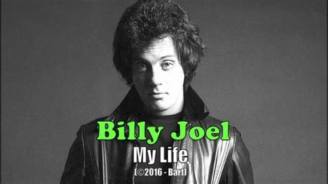 Billy Joel - My Life (Karaoke) - YouTube