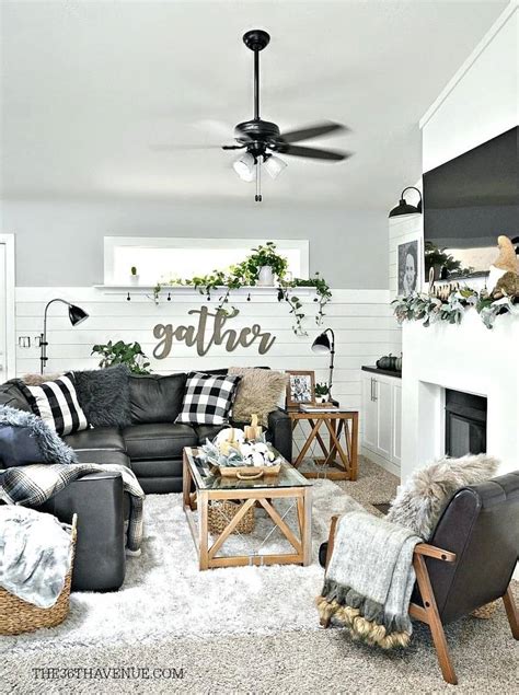 25 Modern Farmhouse Living Room Design Ideas - Decor with Pictures