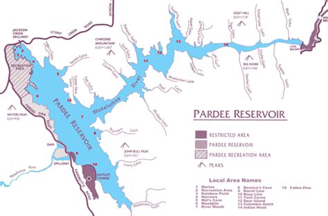 Lake Pardee Reservoir - Enjoy Fishing, Camping, Picnicking, Boating, Weather And Hiking