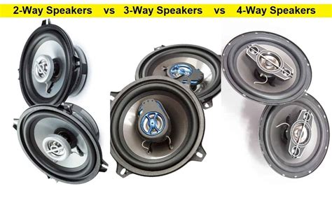 2-Way vs. 3-Way vs. 4-Way Speakers: What Are the Differences?