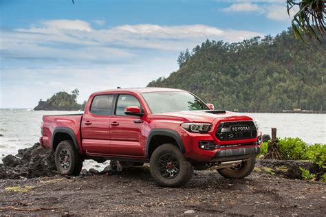 Red Toyota Tacoma Trd Pro