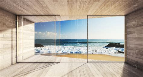 Zoom Background Home Office Backdrop Beach Ocean View Summer Digital Backgroound - Etsy UK