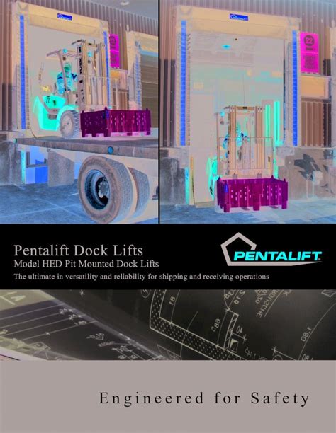 (PDF) Pentalift Dock Lifts · The Pentalift HED dock lift, is a pit mounted dock lift designed ...