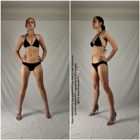 Female Strong Stance High Heels Pose by theposearchives on DeviantArt