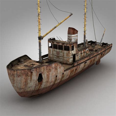 rusty fishing boat 3d model | Boat, Fishing boats, Wooden boat kits