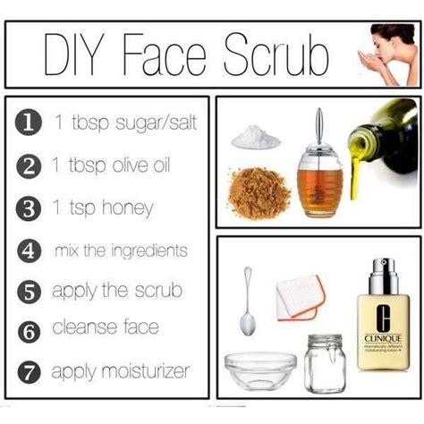 Face Scrub | Everyday Household Ideas | Pinterest