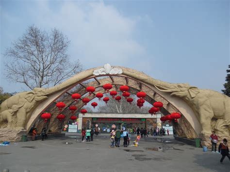 Shanghai Zoo, the main entrance