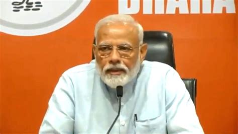 PM Modi addresses a press conference