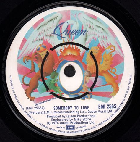 Queen Somebody to love (Vinyl Records, LP, CD) on CDandLP