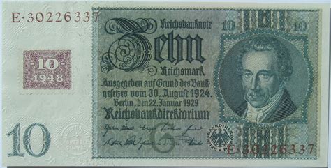 10 Deutsche Mark - German Democratic Republic – Numista